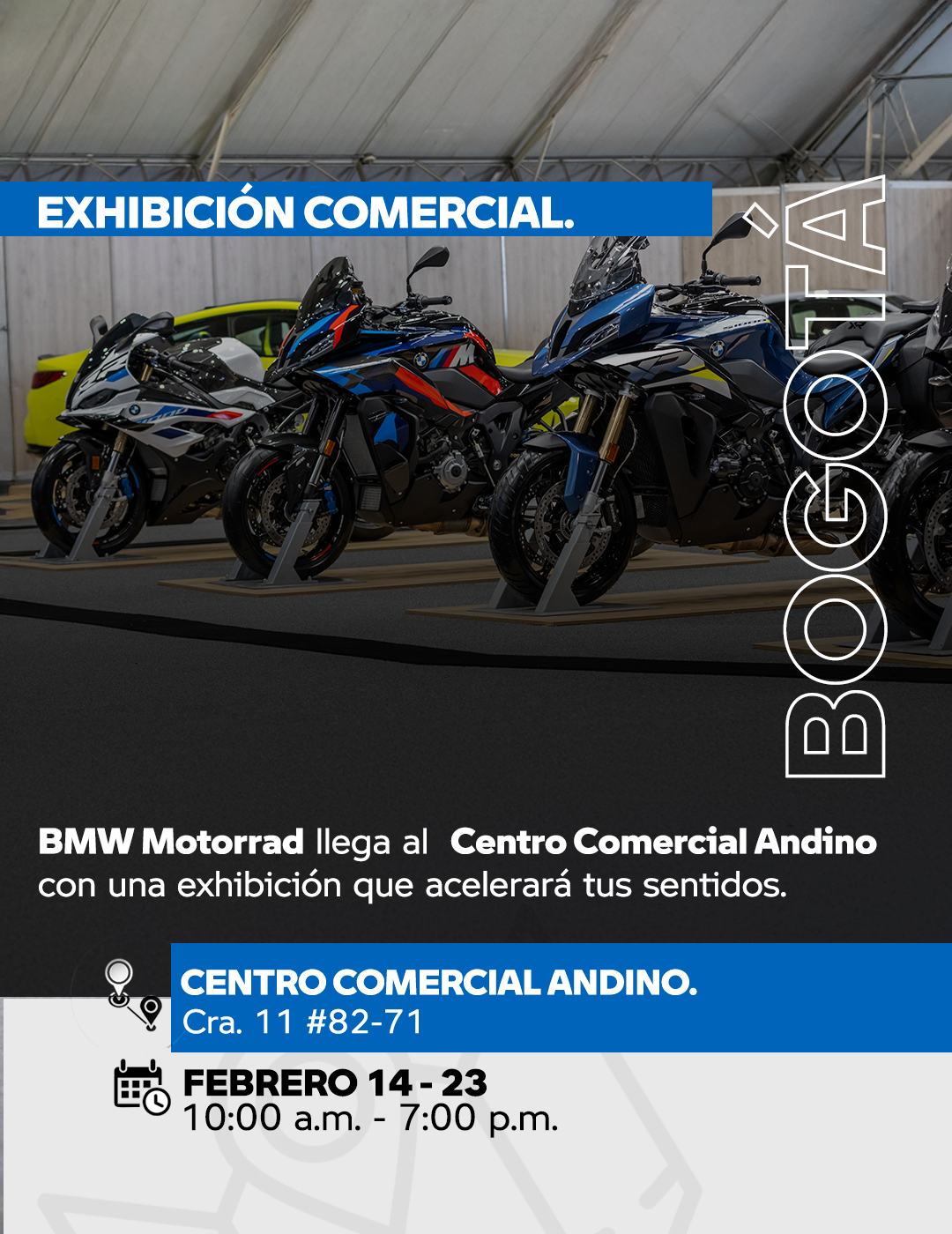 Bogotá exhibición Centro comercial Andino-1