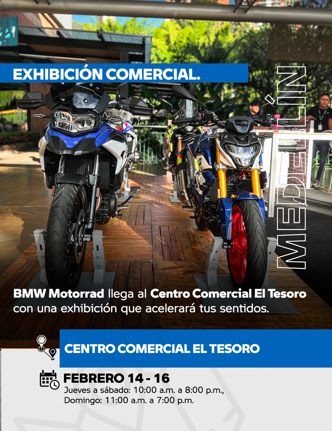 Exhibición comercial el tesoro