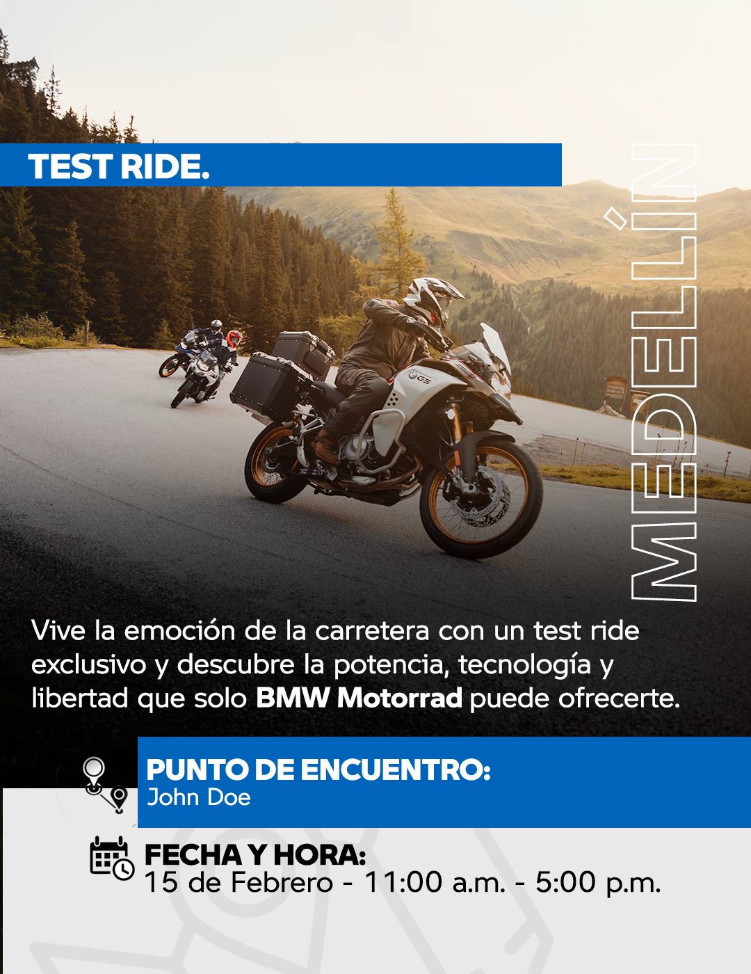 test ride